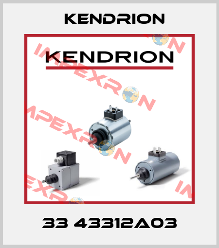33 43312A03 Kendrion