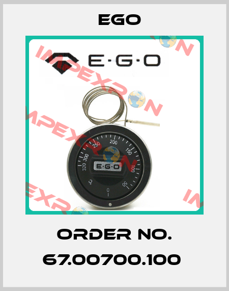 Order No. 67.00700.100  EGO