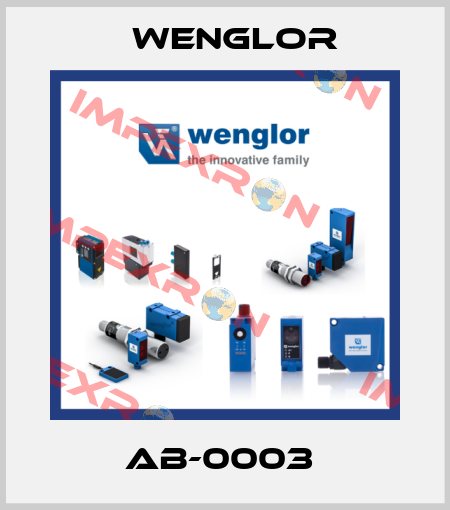AB-0003  Wenglor