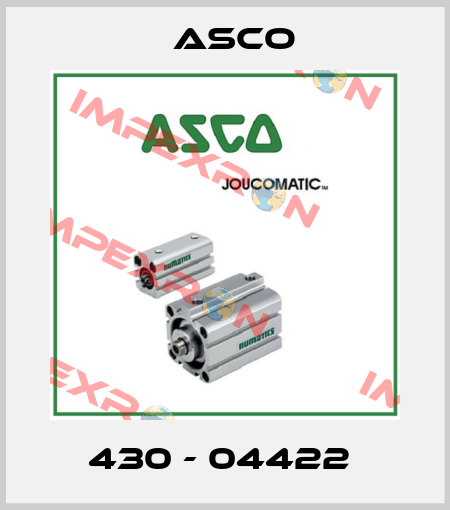 430 - 04422  Asco
