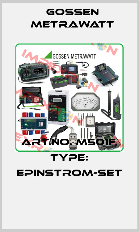 Art.No. M501F, Type: epINSTROM-Set  Gossen Metrawatt