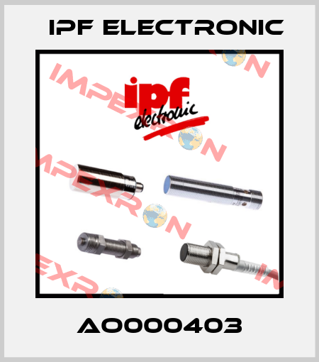 AO000403 IPF Electronic