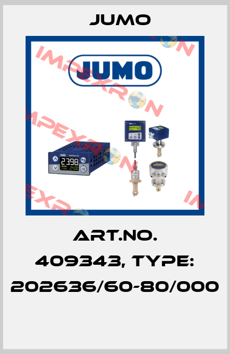 Art.No. 409343, Type: 202636/60-80/000  Jumo