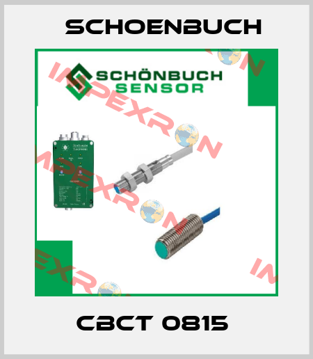 CBCT 0815  Schoenbuch