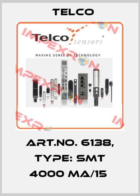 Art.No. 6138, Type: SMT 4000 MA/15  Telco