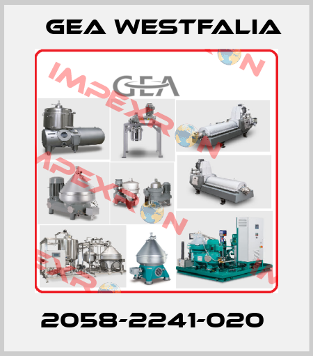 2058-2241-020  Gea Westfalia