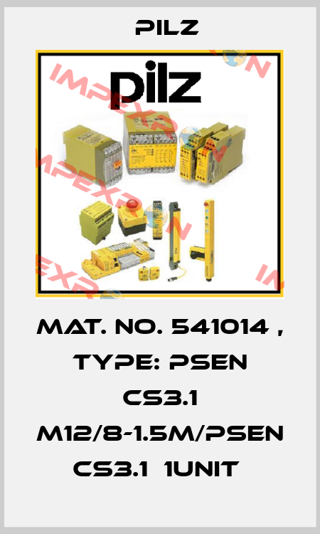 Mat. No. 541014 , Type: PSEN cs3.1 M12/8-1.5m/PSEN cs3.1  1unit  Pilz