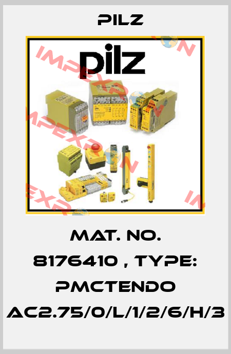 Mat. No. 8176410 , Type: PMCtendo AC2.75/0/L/1/2/6/H/3 Pilz