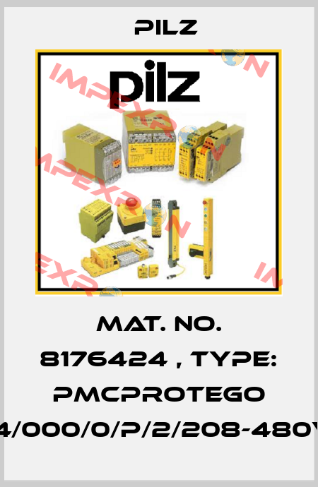 Mat. No. 8176424 , Type: PMCprotego D.24/000/0/P/2/208-480VAC Pilz