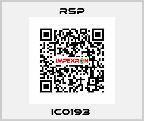 IC0193  Rsp