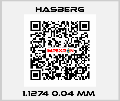 1.1274 0.04 MM  Hasberg