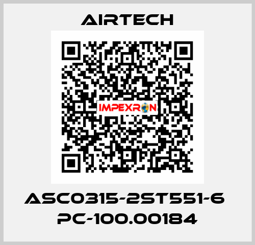 ASC0315-2ST551-6  PC-100.00184 Airtech