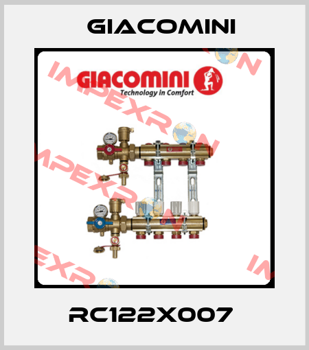 RC122X007  Giacomini