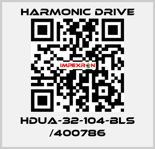 HDUA-32-104-BLS /400786 Harmonic Drive