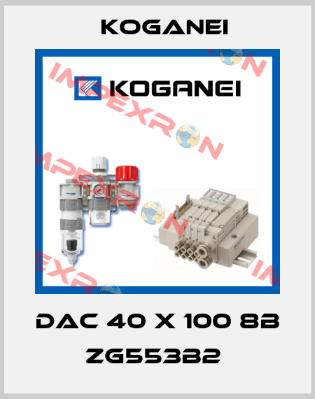 DAC 40 X 100 8B ZG553B2  Koganei