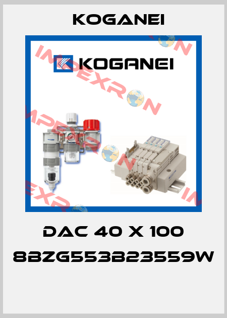 DAC 40 X 100 8BZG553B23559W  Koganei