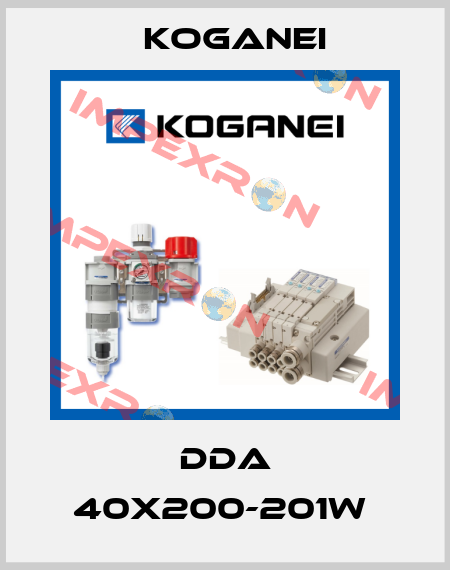 DDA 40X200-201W  Koganei