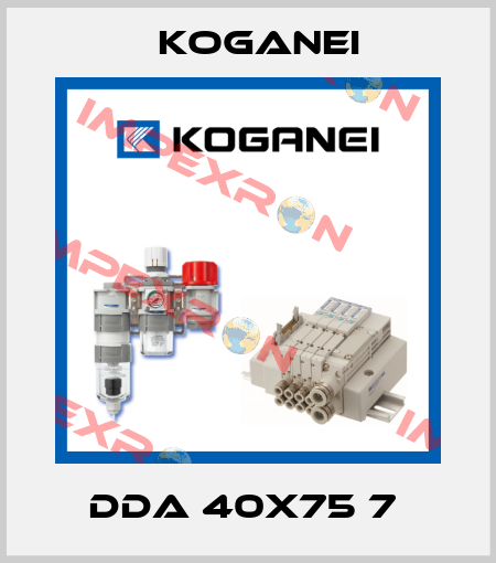 DDA 40X75 7  Koganei