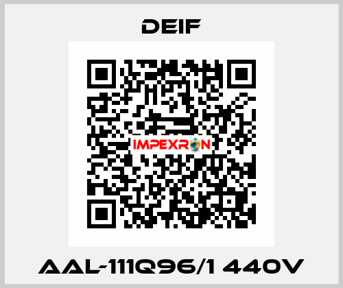 AAL-111Q96/1 440V Deif