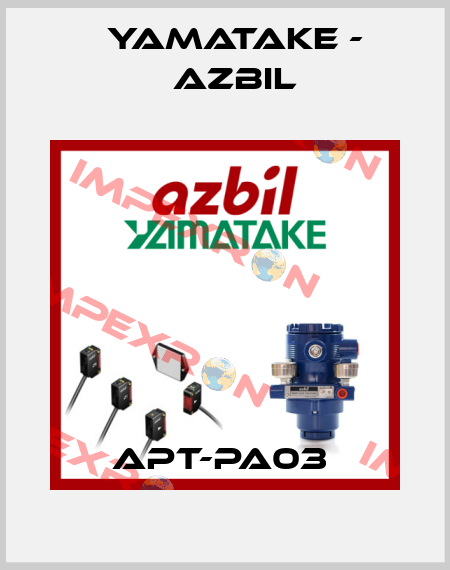 APT-PA03  Yamatake - Azbil