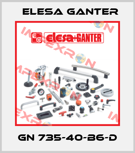 GN 735-40-B6-D Elesa Ganter