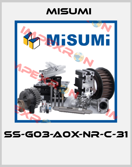 SS-G03-A0X-NR-C-31  Misumi