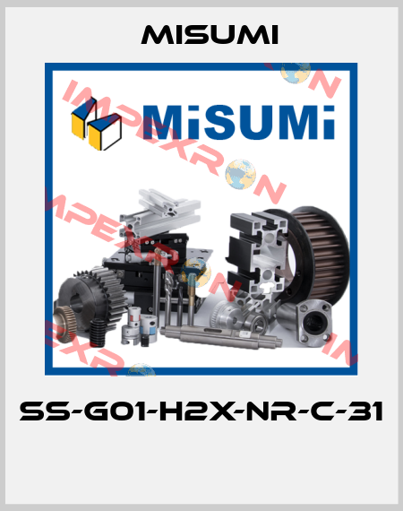 SS-G01-H2X-NR-C-31  Misumi