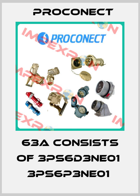 63A consists of 3PS6D3NE01    3PS6P3NE01  Proconect