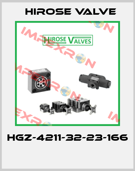 HGZ-4211-32-23-166  Hirose Valve