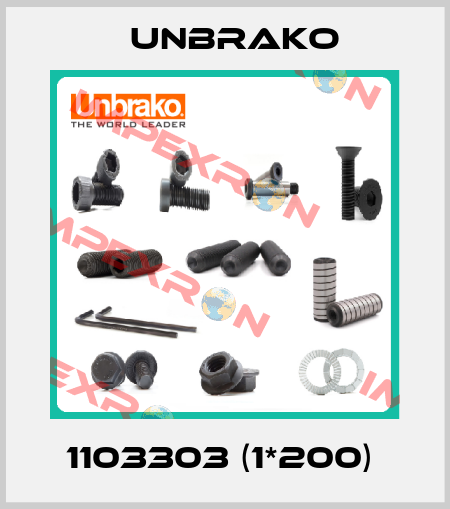 1103303 (1*200)  Unbrako