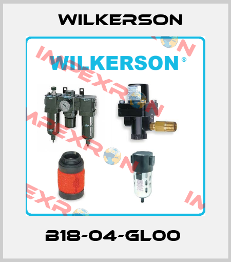 B18-04-GL00  Wilkerson