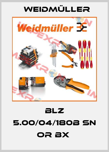 BLZ 5.00/04/180B SN OR BX  Weidmüller