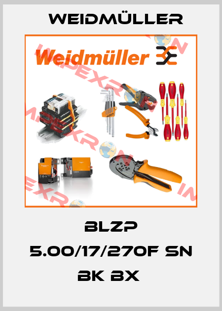 BLZP 5.00/17/270F SN BK BX  Weidmüller