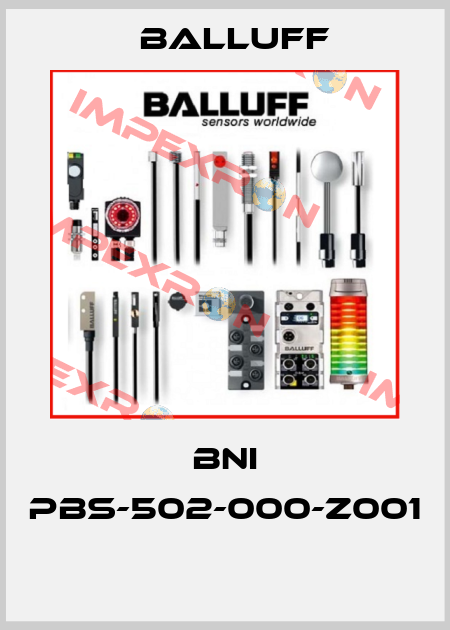 BNI PBS-502-000-Z001  Balluff