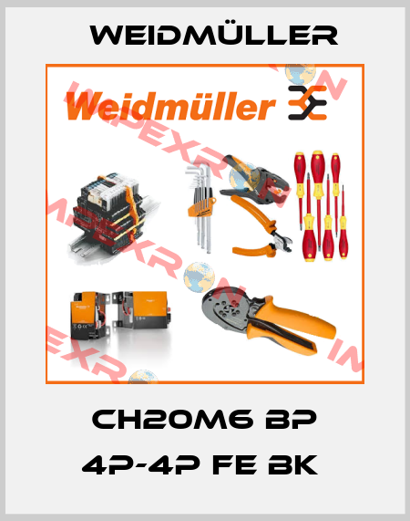 CH20M6 BP 4P-4P FE BK  Weidmüller