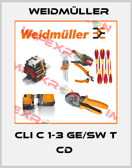 CLI C 1-3 GE/SW T CD  Weidmüller