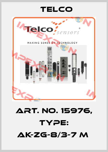 Art. No. 15976, Type: AK-ZG-8/3-7 m  Telco