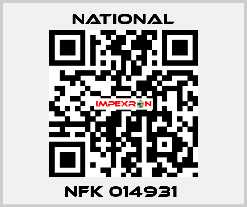 NFK 014931  National