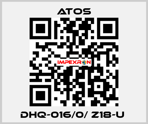 DHQ-016/0/ Z18-U  Atos