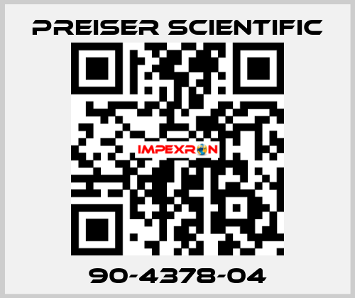 90-4378-04 Preiser Scientific