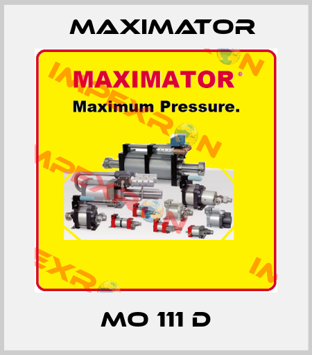 MO 111 D Maximator