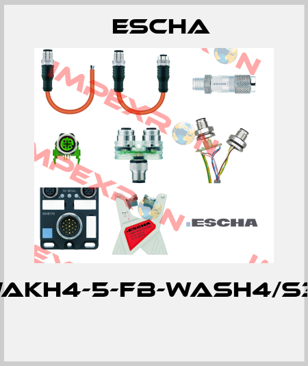 FB-WAKH4-5-FB-WASH4/S3930  Escha