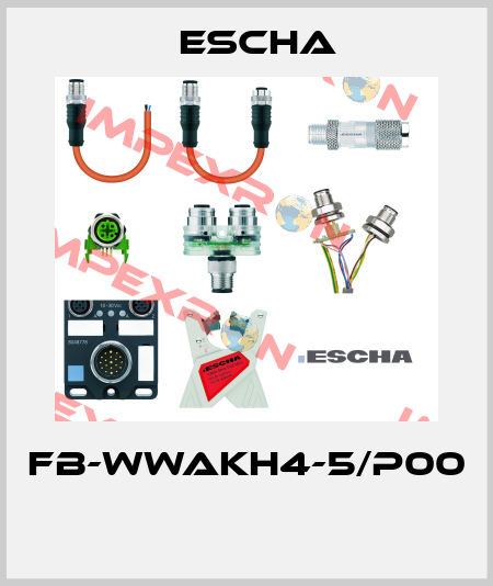 FB-WWAKH4-5/P00  Escha