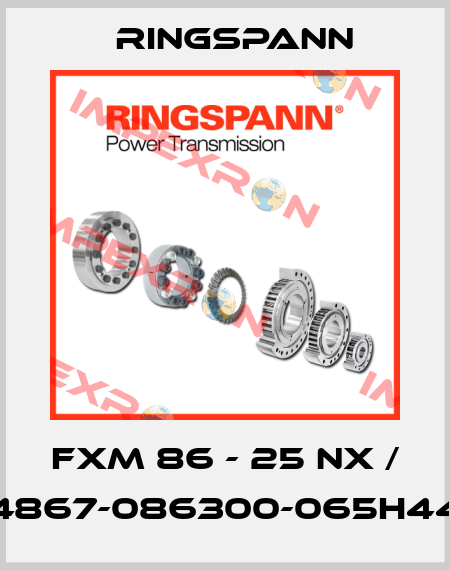 FXM 86 - 25 NX / 4867-086300-065H44 Ringspann