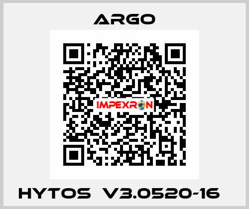 HYTOS  V3.0520-16   Argo