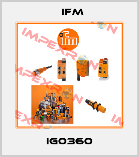 IG0360 Ifm