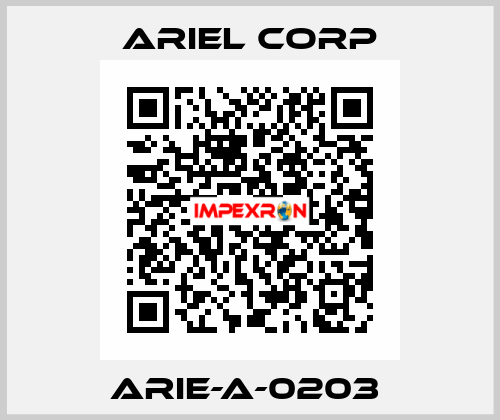 ARIE-A-0203  Ariel Corp