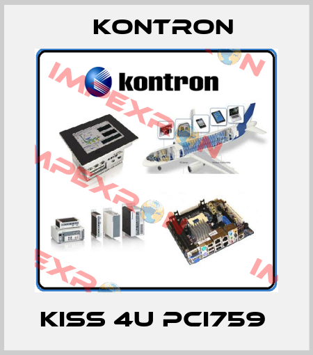 KISS 4U PCI759  Kontron