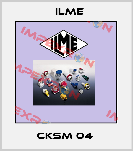 CKSM 04  Ilme