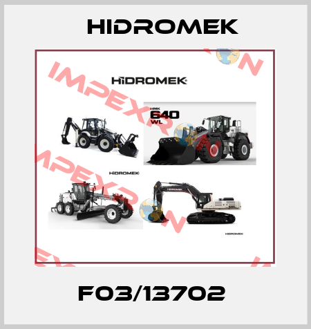 F03/13702  Hidromek